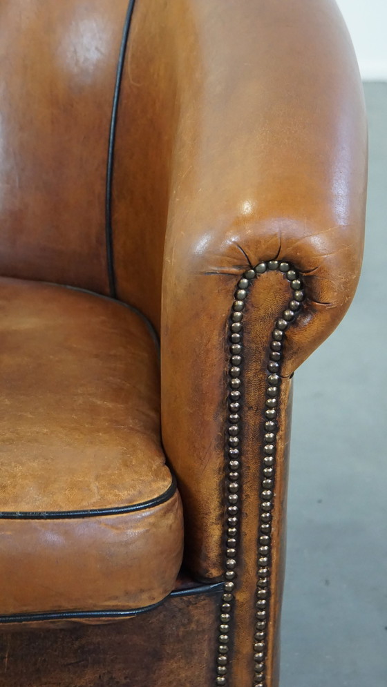 Image 1 of Club Chair Made From Sheepskin