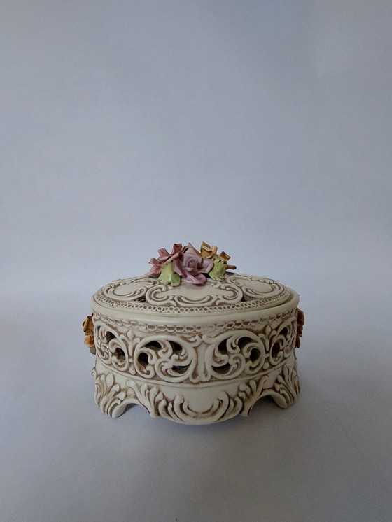 Image 1 of V. Bassano Jewelry Box Italy