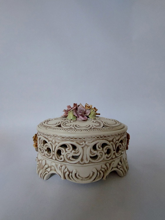 Image 1 of V. Bassano Jewelry Box Italy