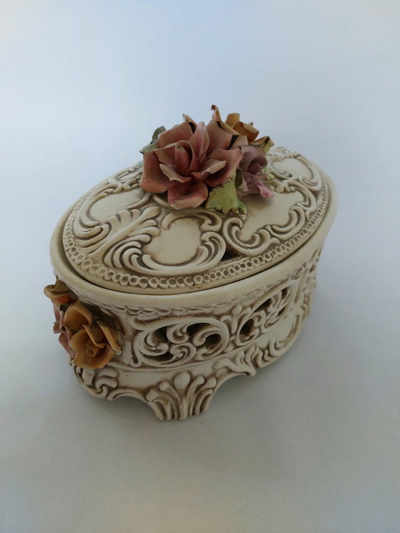 Image 1 of V. Bassano Jewelry Box Italy