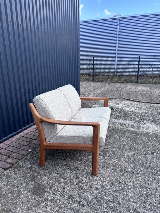 Vintage Bench Danish Teak Two Seater Silkeborg