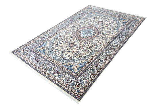 Image 1 of Hand Knotted Nain Carpet With Silk - 326 X 207 Cm