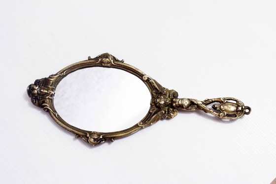 Image 1 of Bronze Hand Mirror