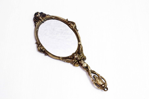 Bronze Hand Mirror