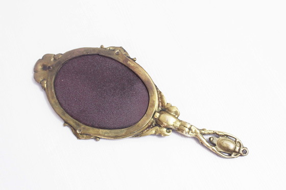 Image 1 of Bronze Hand Mirror