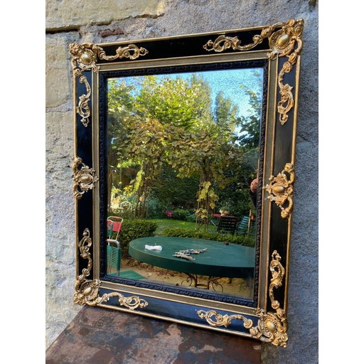 Specchio dorato vintage