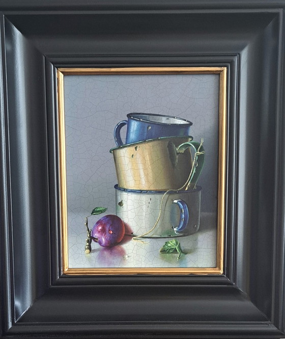 Image 1 of Still Life With Stacked Mugs, Rob Ritchie