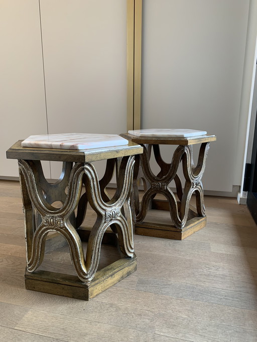 4x Fransisco Hurtado side table