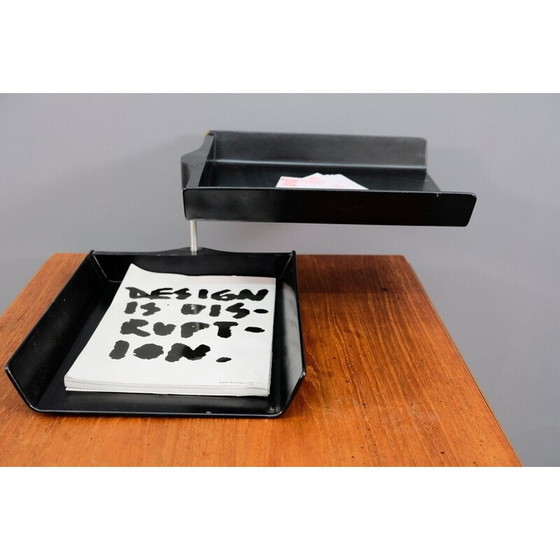 Image 1 of Vintage Tidy wooden desk by Florence Knoll Bassett for Knoll International, Germany 1960