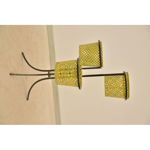 Macetero vintage amarillo