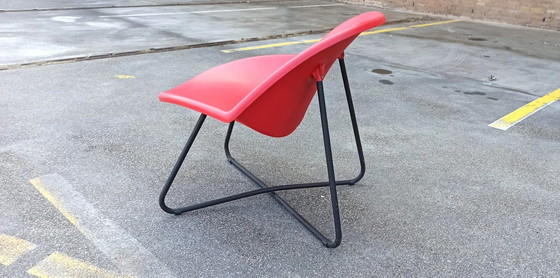 Image 1 of Niels Gammelgaard LIPS stoel, vintage IKEA