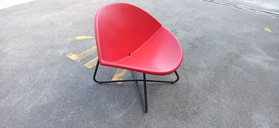 Image 1 of Niels Gammelgaard LIPS stoel, vintage IKEA