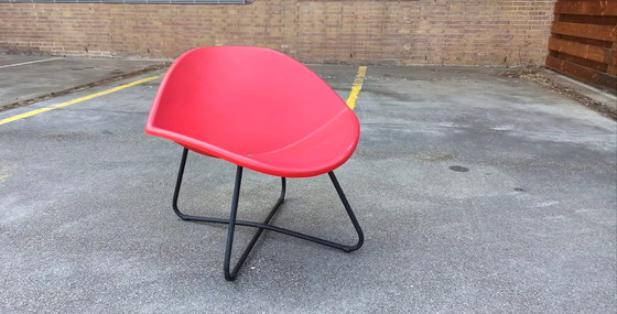 Image 1 of Niels Gammelgaard LIPS stoel, vintage IKEA