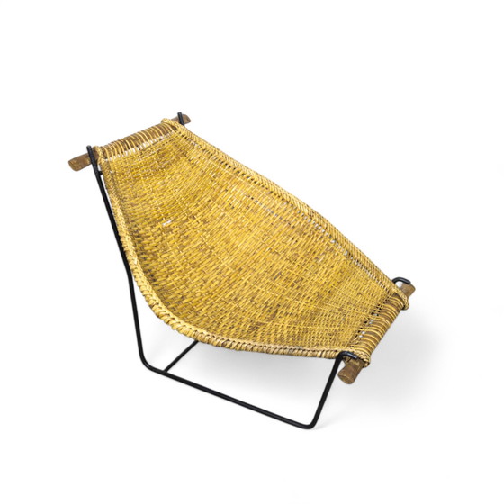 Image 1 of Mid Century "Duyan" Lounge Chair By John Risley For Ficks Reed