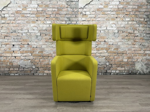 Bene Parcs Wing Chair green - armchair