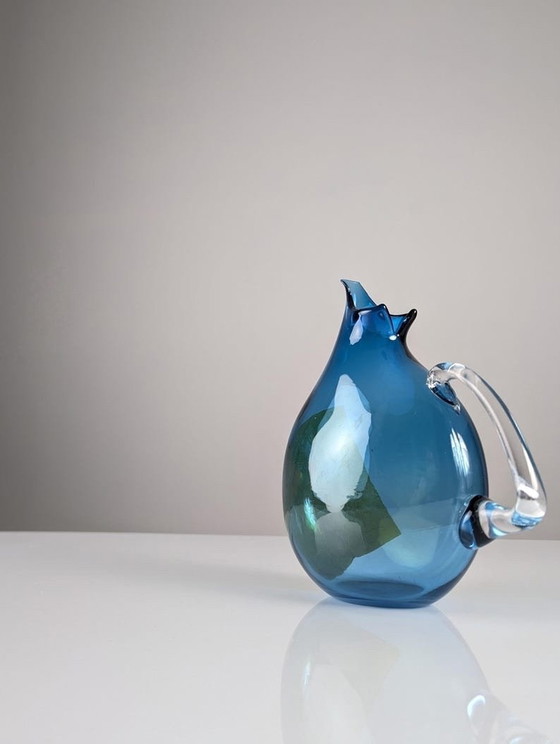 Image 1 of Hand Blown Glass Jug