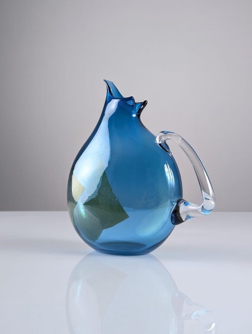 Hand Blown Glass Jug