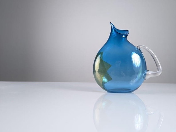 Image 1 of Hand Blown Glass Jug