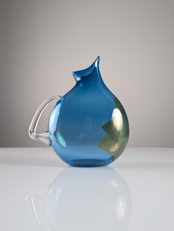 Image 1 of Hand Blown Glass Jug