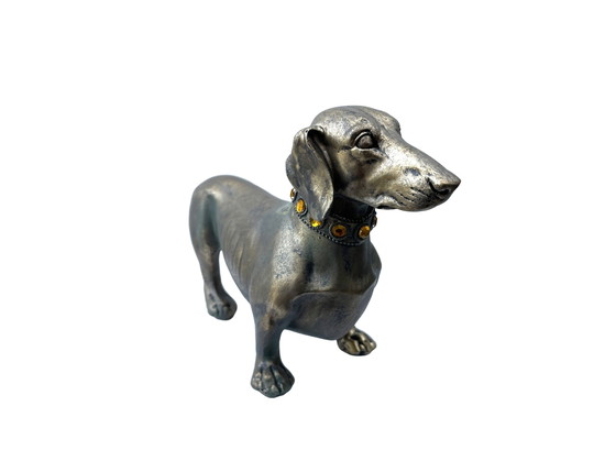 Image 1 of Elegant Dachshund Figurine - Stylish Home Decoration With Luxury Accents