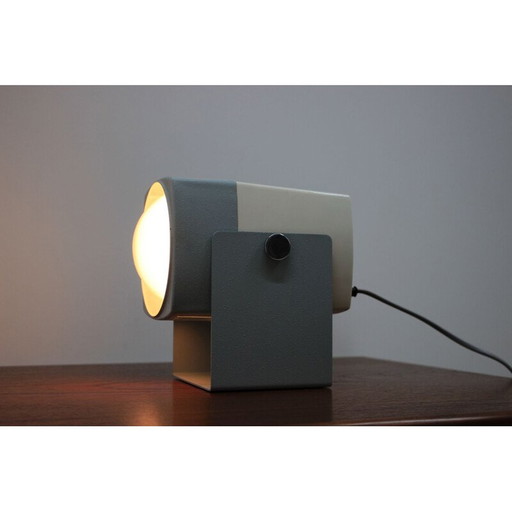 Coppia di lampade vintage in metallo in stile spaziale, 1960