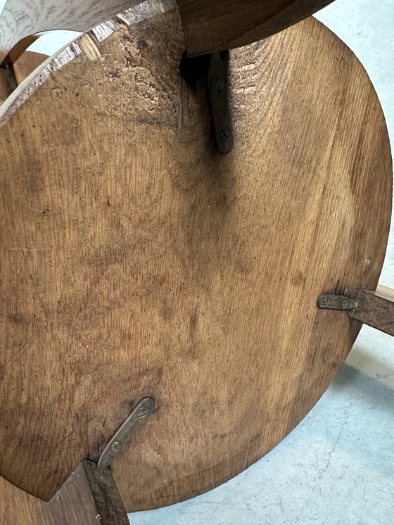 Image 1 of Art Deco Plant Or Side Table - Oak