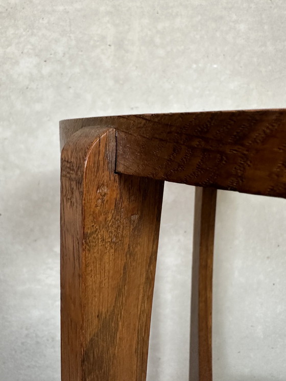 Image 1 of Art Deco Plant Or Side Table - Oak