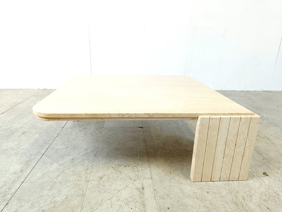 Image 1 of Travertine Coffee Table