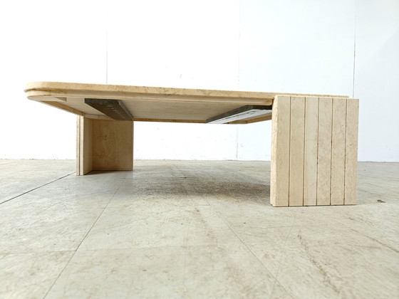 Image 1 of Travertine Coffee Table