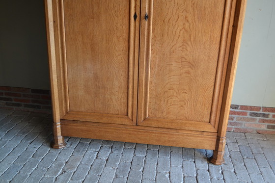 Image 1 of Louis Philippe oak cabinet