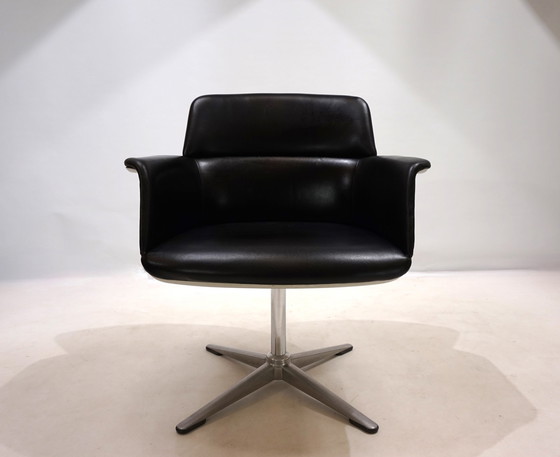 Image 1 of Set of 4 Wilkhahn 250 dining/office chairs by Friso Kramer