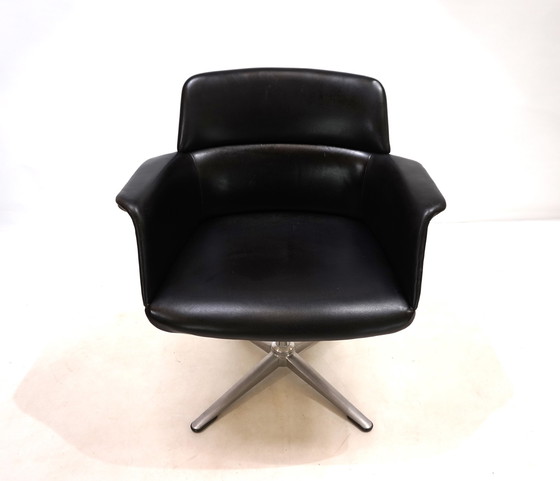 Image 1 of Set of 4 Wilkhahn 250 dining/office chairs by Friso Kramer