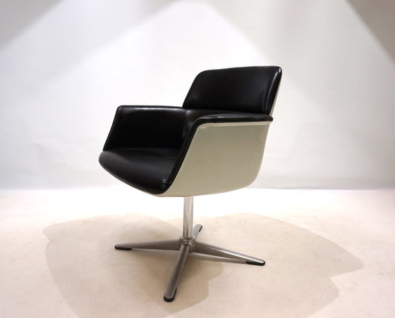 Image 1 of Set of 4 Wilkhahn 250 dining/office chairs by Friso Kramer