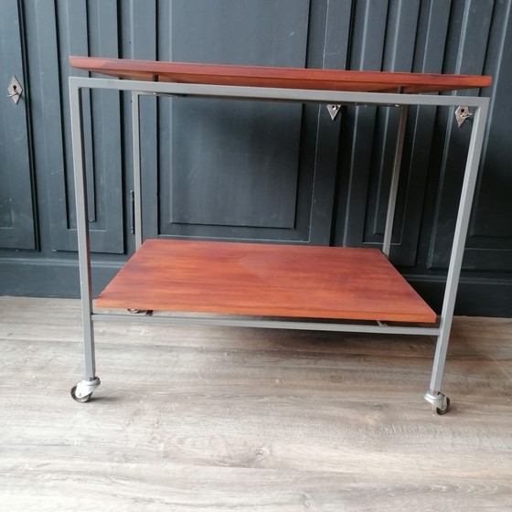 Image 1 of Pastoe Kees Braakman Teak Serving Cart