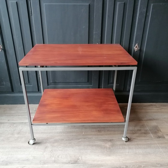 Image 1 of Pastoe Kees Braakman Teak Serving Cart