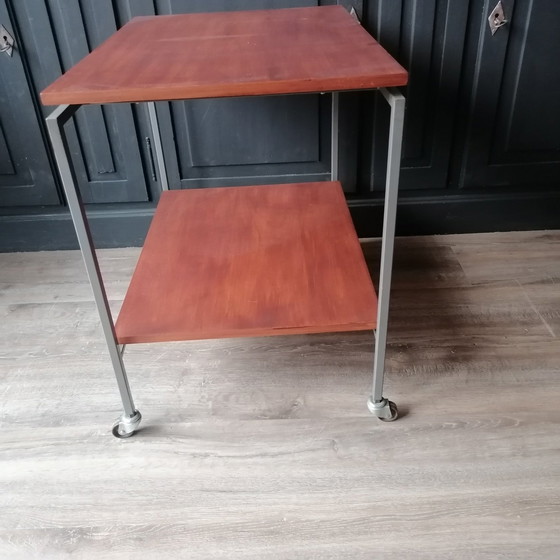 Image 1 of Pastoe Kees Braakman Teak Serving Cart