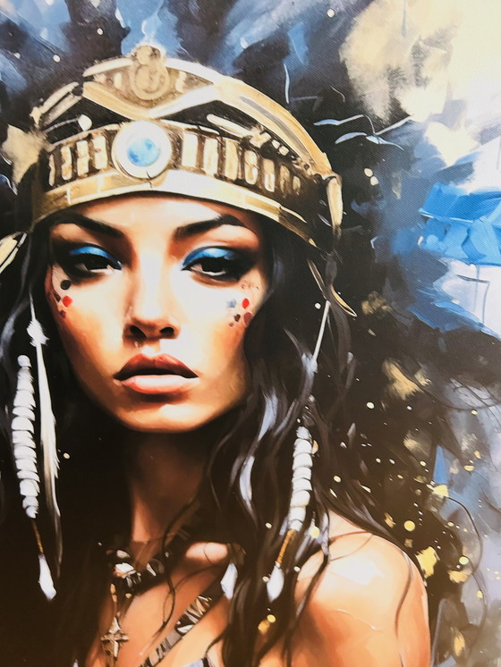 Image 1 of Giclee Chroma - Golden Sioux