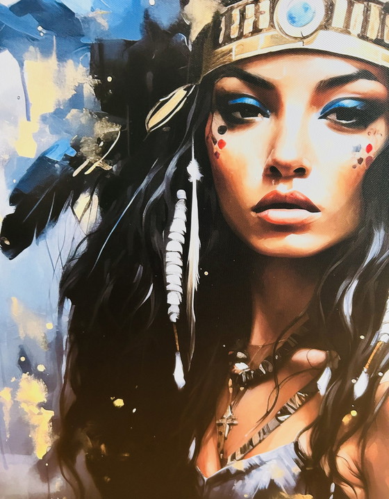 Image 1 of Giclee Chroma - Golden Sioux