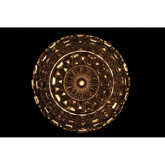 Image 1 of Vintage glass suspension by Kamenický Šenov, Czech 1960