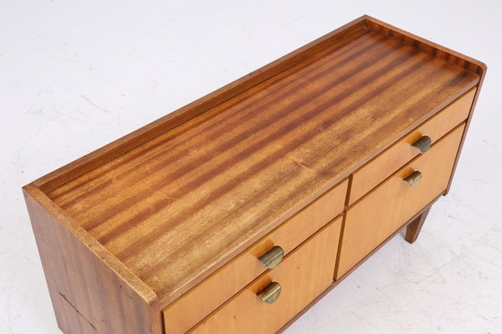 Image 1 of Small vintage chest of drawers 60s | Mid - Century chest of drawers