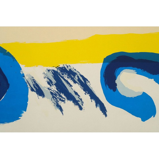 Image 1 of Vintage lithograph by Bengt Lindström, Sweden 1995