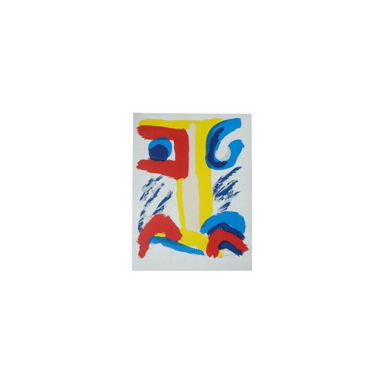 Image 1 of Vintage lithograph by Bengt Lindström, Sweden 1995