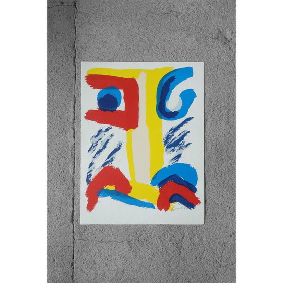 Image 1 of Vintage lithograph by Bengt Lindström, Sweden 1995
