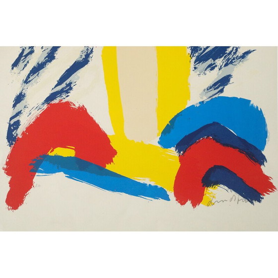 Image 1 of Vintage lithograph by Bengt Lindström, Sweden 1995