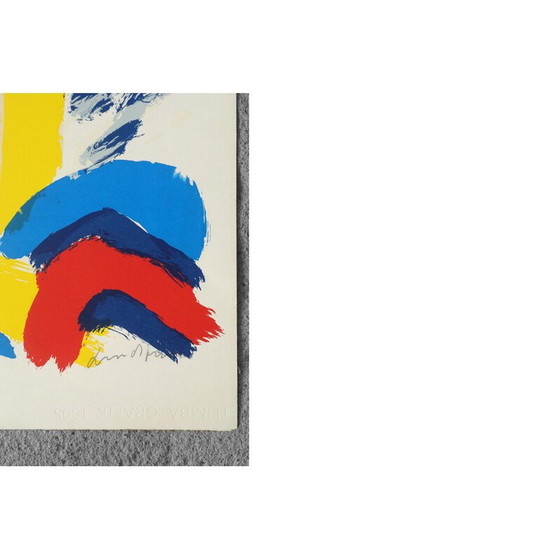 Image 1 of Vintage lithograph by Bengt Lindström, Sweden 1995