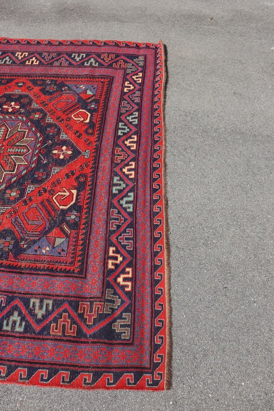 Image 1 of Large Middle Eastern Shiraz Rug, Cm 338 X Cm 220