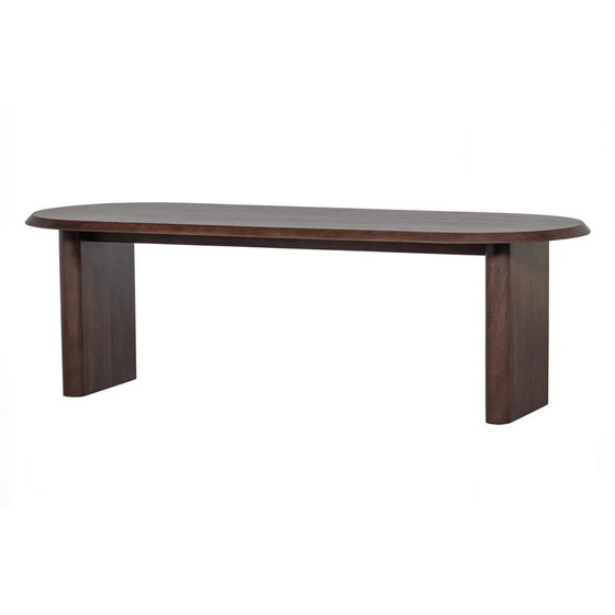 Image 1 of Vtwonen Ellipse Dining Table Mango Wood Walnut