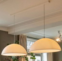 2x Dome pendant lights Formadri Kayradome