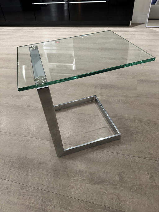 Gebra - Glass Retro Design - Side Table