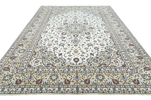 Hand-knotted Keshan cork oriental rug - 350 X 249 Cm